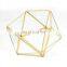 terrarium geometric glass terrarium wholesale gold color