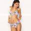 2017 Latest Women Bikini Swimwear brazilian mould cup bikini Manufacturer