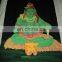hand painted FLORECENT INDIAN GODS PRINTED WALL HANGINGS
