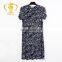 Free Shipping Hot Casual Fashion Plus Size one piece long black dress