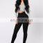 Available fastion catalogue sale as hot cake high waist black Tight women pant jean