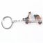 High End Metal Custom Small Cool Motorcycle Design Keychain for Women