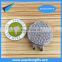 embossed different name ball markers with silver hat clip in bulk sale
