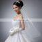2014 Fashion Elegant Five Bows Full Finger Evening Satin Wedding Hand Gloves,Wholesale Pearl Beaded Bridal Gloves