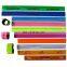 Hot Sell EN13356 Reflective Custom pvc snap bracelet