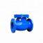 DIN ductile cast iron flanged end swing check valve