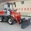 0.6ton 4x4WD Front Mini Agriculture Steering Mini Wheel Loader With CE Approved, Quickhitch
