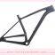 Toray Carbon 29ER Mountain full suspension Bike Bicycle 148 * 12mm Thru Axle MTB BSA Frame 17.5