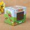 Large food cake packaging box with clear lid