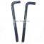 carbon Low carbon steel L bolt 16mm