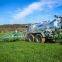 Agricultural tractor mounted liquid compost manure fertilizer sprayer slurry spreader trailer