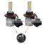 NEW H13 9008 3000K Yellow 7600LM COB LED Headlight Bulbs Kit High & Low Beam