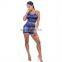 2020 New Arrivals Plus Size Summer Women Sexy Sleepwear Pajamas Set Ladies U-Neck Lace Short Pajamas Women's Sleepwear