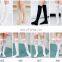 Kids Summer Socks Girl Knee socks Striped Star Solid design patchwork socks 19styles