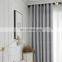 Wholesale luxurious beautiful black white checked printing shading blackout blind window curtain for the living room