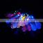 Solar LED Outdoor Rain Drop String Lights 20 LED Christmas Decoration Water Drop Fairy Lights