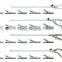 Geyi reusable laparscopic different type needle holder V-shaped curved head