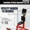 High quality/New arrival commercial workout machine YW-1609 utility bench-75 degree