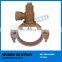 widely used gunmetal self tapping ferrule straps for pipes