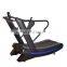 Economic commercial  pattern non-motorized manual curve treadmill no power