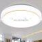 LED ceiling light round with golden circle indoor use
