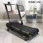 high quality  running machine non-motorized self-generated manual curved  treadmill home fitness gym equipment