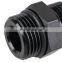 Hot Selling Car Black Universal ORB-6 O-Ring AN6-AN6 External Thread Adapter Connector System