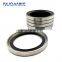 Stainless Steel PTFE Single/Double Lips Shaft Seal Air Compressor Oil Seal For Sales