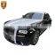 Newest Half Carbon Fiber MSY Style Body Kits Rear Bumper Exhaust Tips For Rolls Royce Ghost Car Bumpers