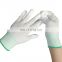 HY Hot Sell 13 Gauge Anti-Static Glove With PU Finger Tip ESD Carbon Fiber Gloves From China