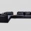 Contemporary Corner Sofa Set Chaise+ Seats Sofa LS1507 Leather or Fabric Upholstered Sofa Set