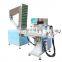 Automatic 4 colors lipstick beer plastic bottle caps lids pad printer printing machine