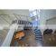Curved Staircase Indoor Metal Spiral Stairs /Luxury Villa Curved Staircase