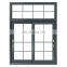 Aluminum door and window sliding windows with frame and tempered glass