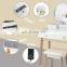 Vanity Set with Touch Screen Dimming Mirror, 3 Color Lighting Modes, Dressing Table with 4 Sliding Drawers