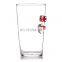 500ml .50 Caliber Bullet Pint Glass Handmade Embedded Copper Borosilicate Bullet Glass