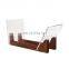 Wholesale Wooden Clear Acrylic CD Display Storage Stand