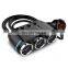 Factory Car Cigarette Lighter Charger 12V Car Socket Splitter Adapter Plug Car LED USB Charge Port Accessories Universal