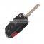 3 + 1 4 Buttons Flip Remote Car Key Cover Shell Fob Case For VOLKSWAGEN VW Touareg Switchblade