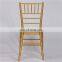 Best selling gold color wood wedding chairs solid wood chiavari chairs