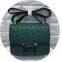 Ostrich Leather Women's Bag Leather Stewardess Bag Kangkang Fashion Tofu Small Square Bag 18 19 Shoulder Messenger Casual Women's Bag