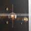 LED E27 Bulb Glass Wall Light Luxury Modern Style Sconce For Indoor Hotel Bedroom Engineering