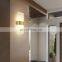Custom Art Design Hotel Background Decoration Bedside Lamp Modern Rectangular Sconce Acrylic Indoor LED bracket light