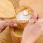 Creative Design Adjustable Kitchen Round Bamboo Spice Box Storage Organizer With Lid Pantry Organizer Kitchen & Tabletop