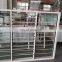 Jalousie Aluminum frame glass louver adjustable louver with security bar outside
