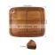 Acacia Wood Cutting Board Steak Plate with Juice Channel Handle Hole