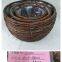 Outdoor decorative willow basket willow garden basket for plant