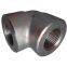 ASME B16.11 Threaded Steel Pipe Fittings Forged 90 Degree Elbow Class 3000