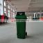 Best Selling 120L garbage bin waste residential use 2 Wheels Plastic waste bin for garden wastebin