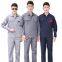 Summer long sleeved work suit for men with short sleeves, thin and wear-resistant, auto repair welding machine